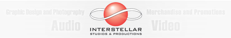 Recording studio interior for Interstellar Studios & Productions